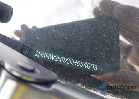 2022 Honda Cr-V Limited 4X4 из США, поврежденный, VIN 1C4RJFBG9MC673200